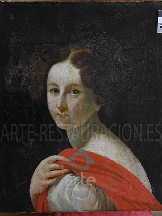 Como restaurar pintura al óleo, proceso