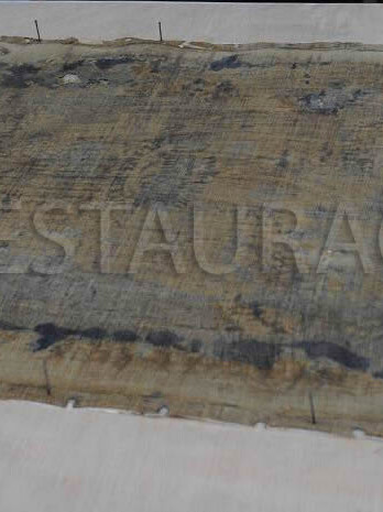 Restauración reentelado limpieza reverso